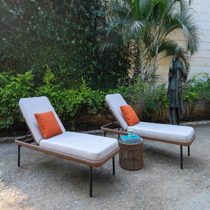 Modern Outdoor Chaise Lounge