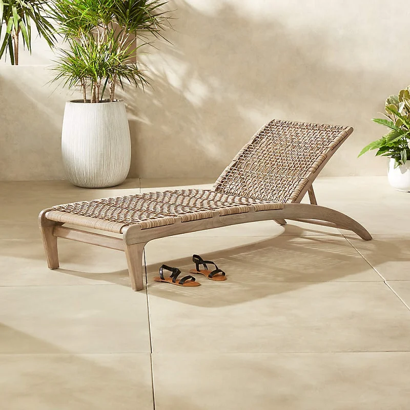 Modern Outdoor Chaise Lounge